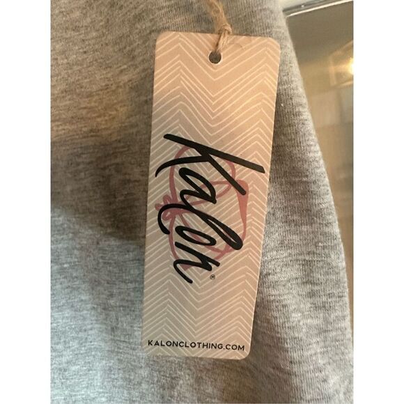 Kalon Women's gray size small Crewneck T-Shirt Base Layer - Picture 4 of 6